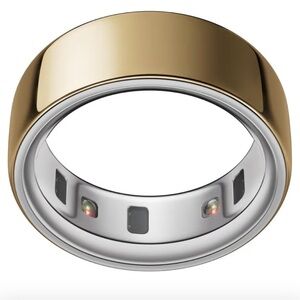 Oura Gold Smart Ring, Size 7 (Brand New)